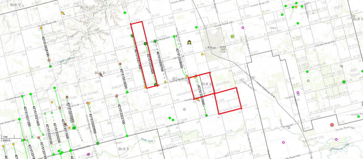 Fisher County mineral rights for sale 14,475/Month + upside