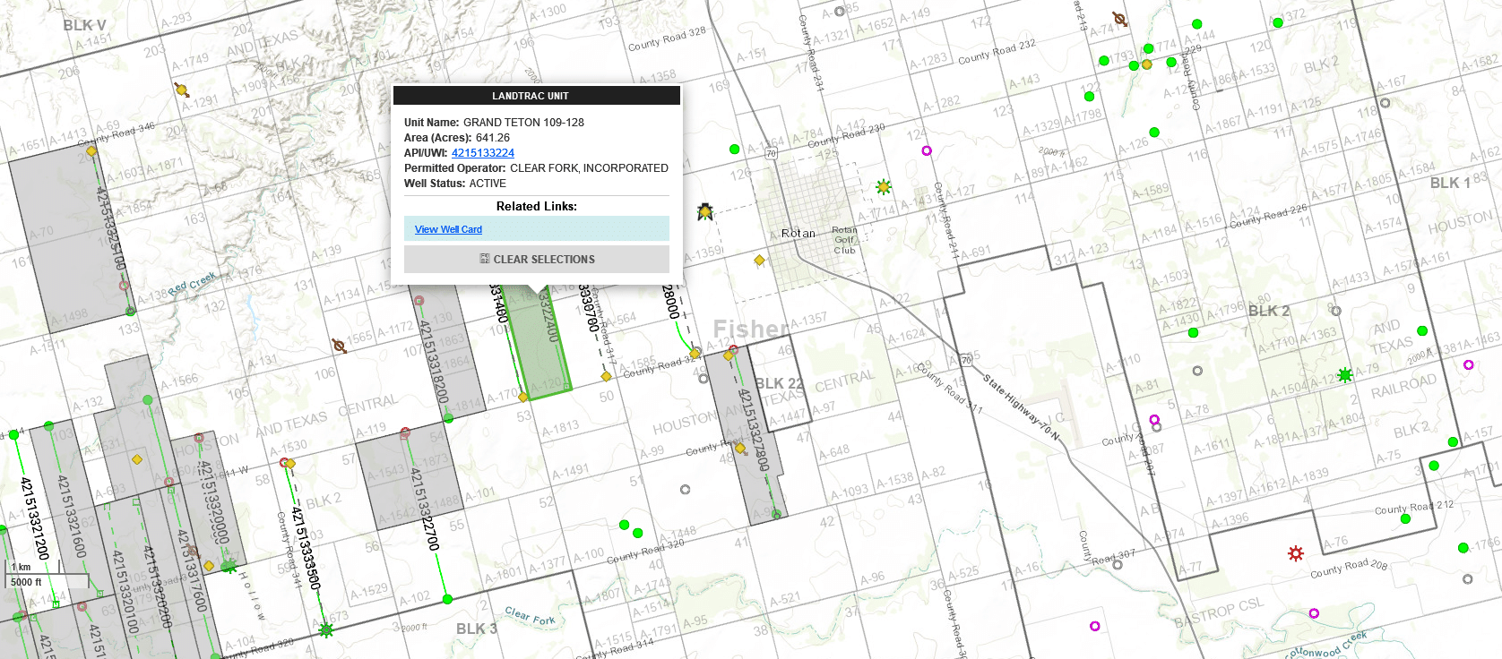 DI Map - Grand Teton Unit - 641.26