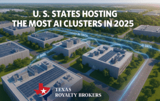 US States Hosting most AI Clusters