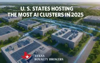 US States Hosting Most AI Clusters