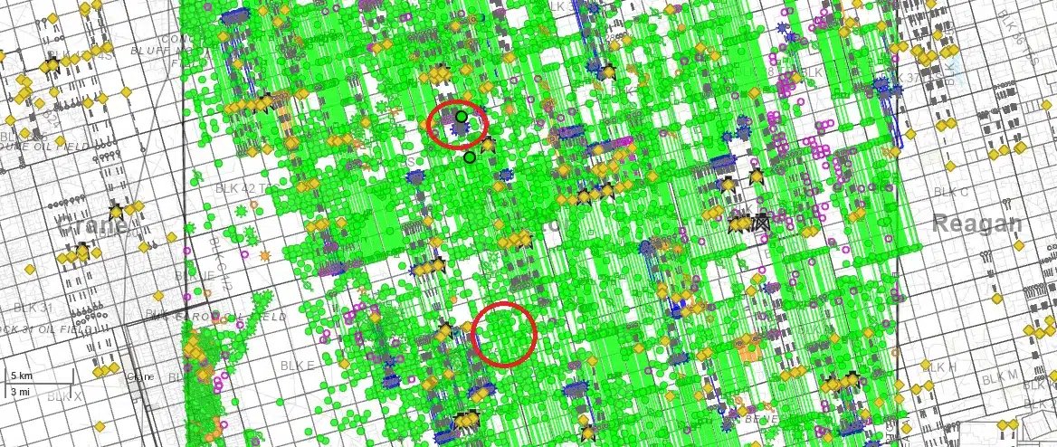DI Map - All Wells Zoom Out