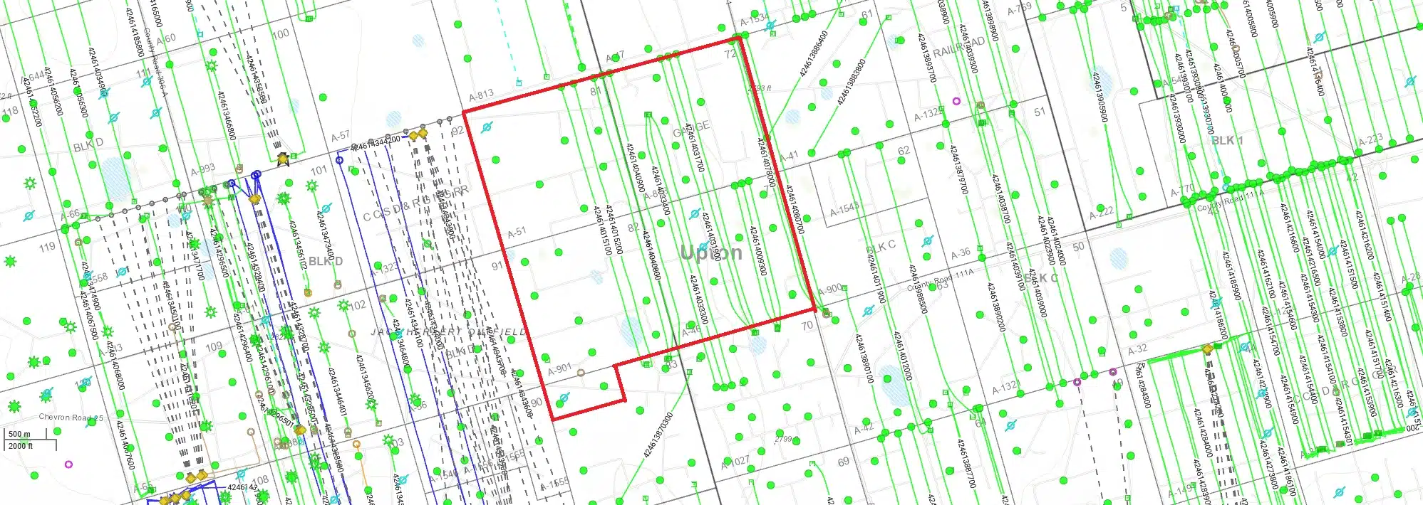 DI Map - Section 81, 82, 83, & 72