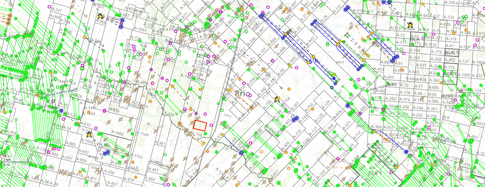 DI Map - All Wells