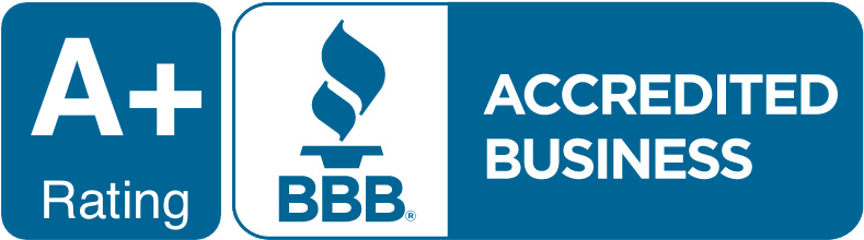 BBB Accredited Business with A+ rating